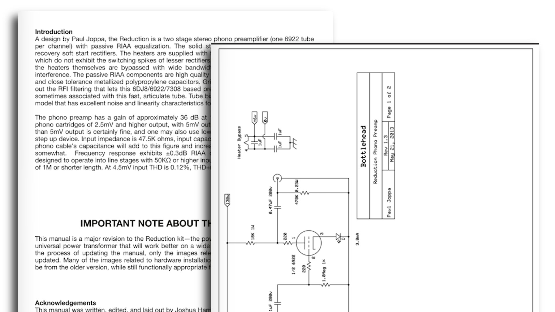 What does a Bottlehead manual look like? - Bottlehead