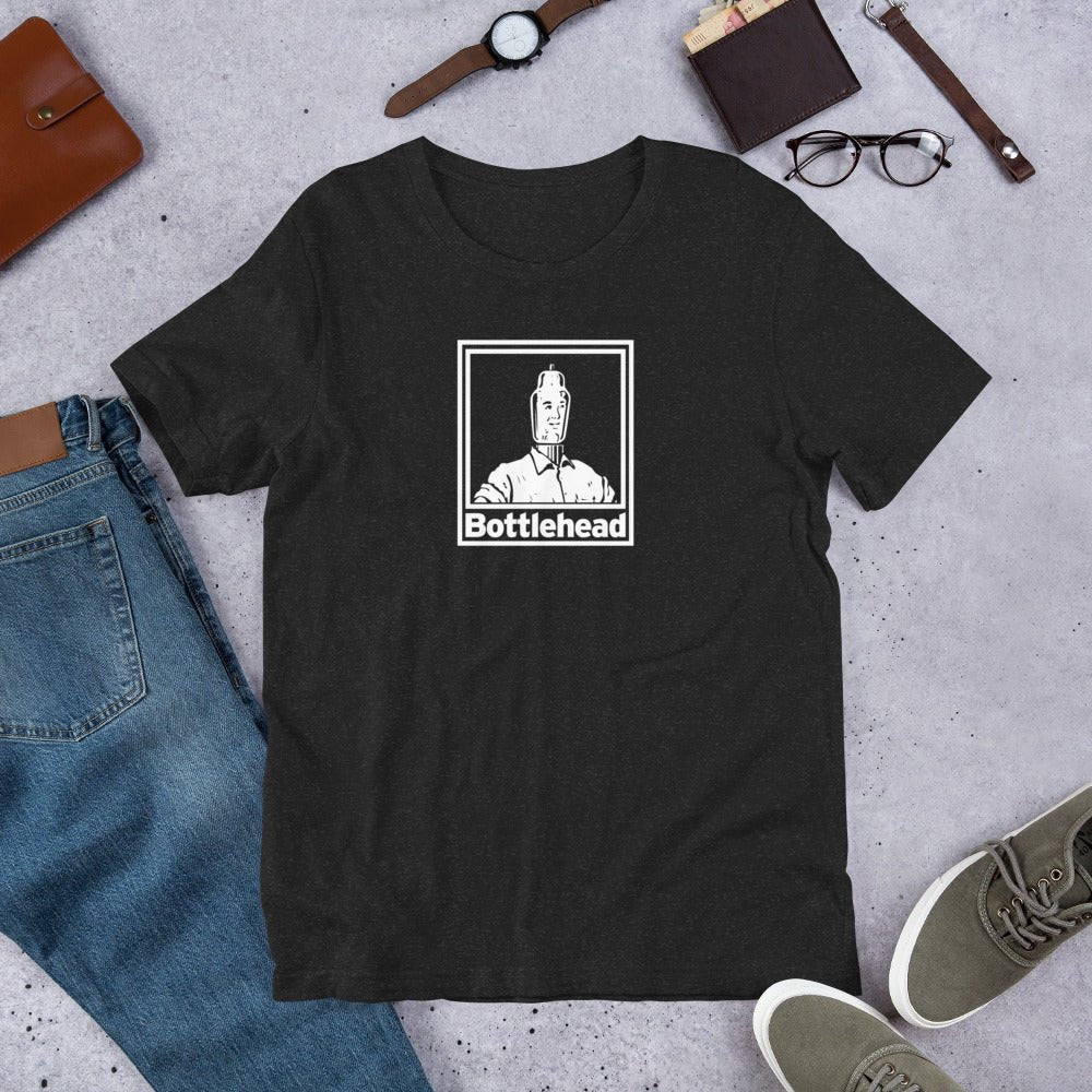 White Logo Bottlehead T-Shirt - Bottlehead